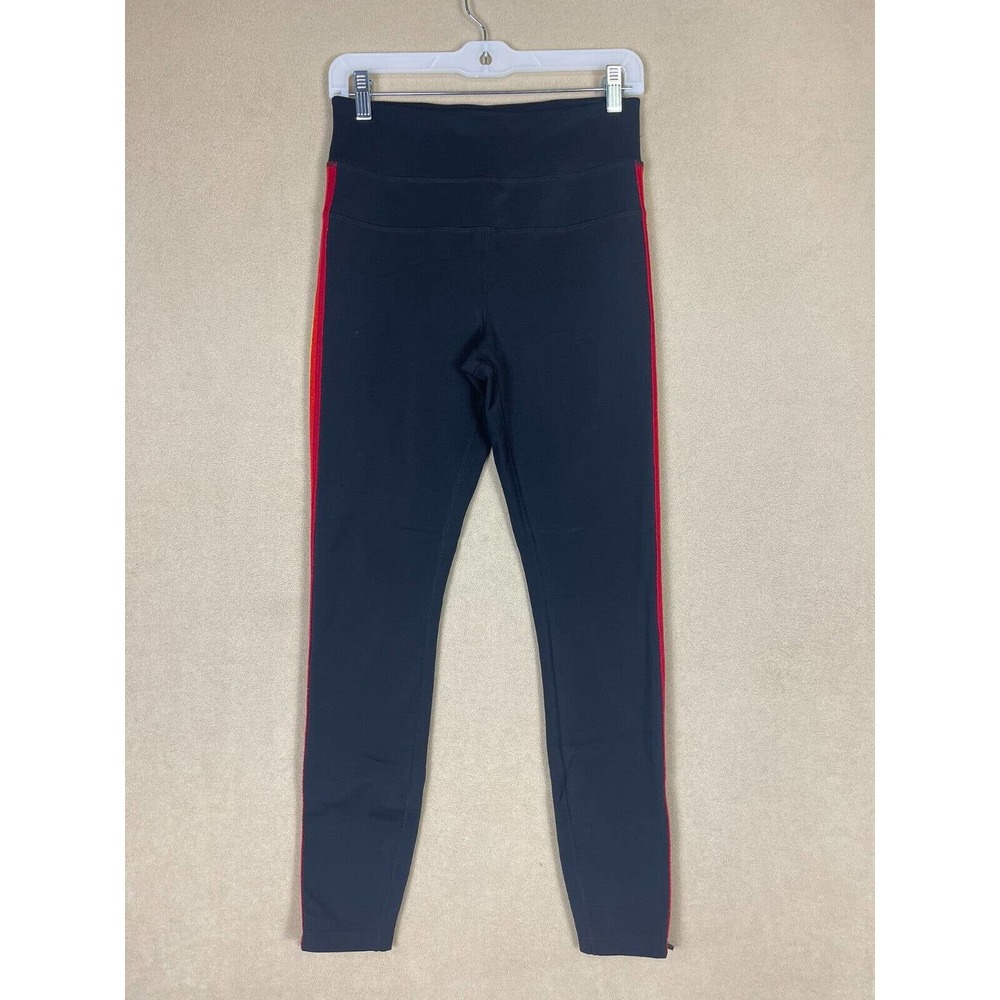 Spiritual Gangster Leggings Adult Medium Black Zip Ankle Athletic‎ Womens